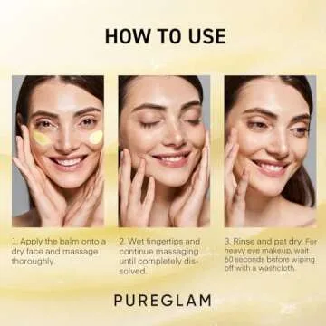 PureGlam Cleansing Balm: Effortlessly Melt Makeup & SPF