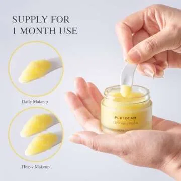 PureGlam Cleansing Balm: Effortlessly Melt Makeup & SPF
