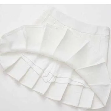 TONCHENGSD Women's High Waist Pleated Mini Skirt Skater Tennis Skirt