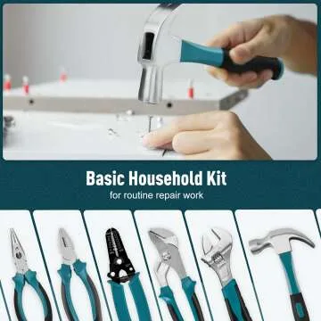 Sundpey 281-PC Home Tool Kit - Essential Repair Tools