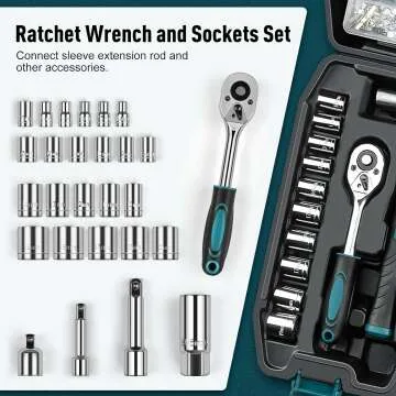 Sundpey 281-PC Home Tool Kit - Essential Repair Tools