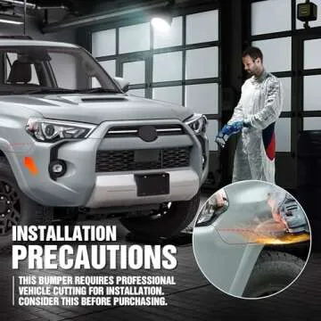 EYOUHZ Front Bumper for 2015-2024 Toyota 4Runner