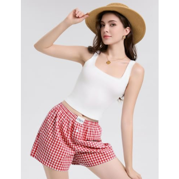 LOMON Women's Boxer Shorts - Perfect for Summer Comfort