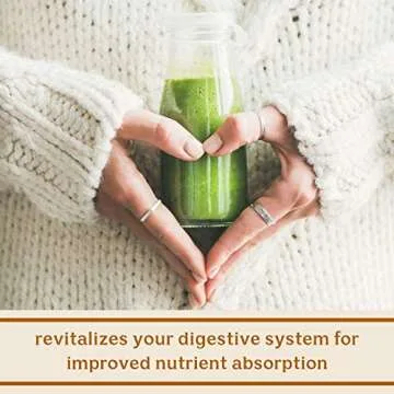 Solluna by Kimberly Snyder Feel Good Digestive Enzymes Digestion & Nutrient Absorption Aid for Stomach Pain, Gas & Bloating — Multi-Enzymes Lipase, Amylase, Protease, Cellulase, & Galactosidase