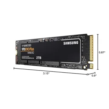 Samsung 970 EVO Plus SSD 2TB M.2 NVMe Drive
