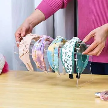 Stylish Ausalivan Acrylic Headband Holder for Disney Ears