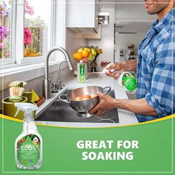 Earth Friendly Products Fruit and Veggie Wash, 1 Count