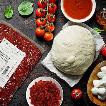 Nutritious Super Red Sun-Dried Tomatoes - Diced Cut for Culinary Perfection, 5 lbs. Vacuum Pack