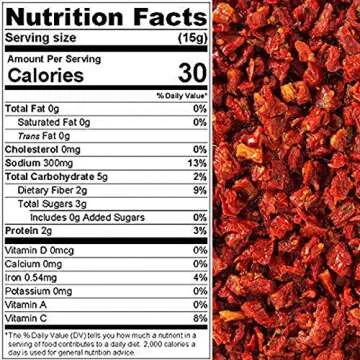 Super Red Sun-Dried Tomatoes Diced Cut by Presto Sales