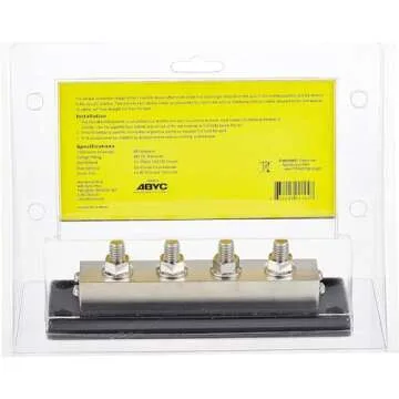 Blue Sea Systems 600A PowerBar with Four 3/8 Terminal Studs