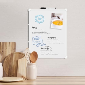 MaxGear Double-Sided Dry Erase Whiteboard - 14x11