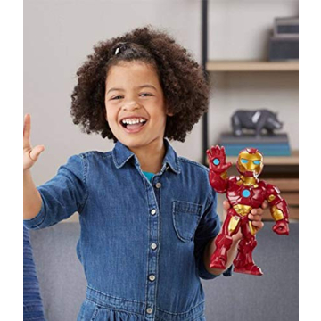 Mega Mighties Iron Man 10-Inch Action Figure for Kids