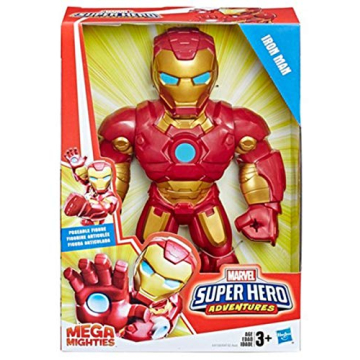 Mega Mighties Iron Man 10-Inch Action Figure for Kids