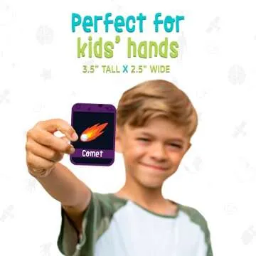 merka 90 Pack Science Flash Cards- Solar System for Kids, Human Body and Geography, Picture Cards for Kids’ Learning, Word Travel Games for Summer Vacation, Homeschool Supplies