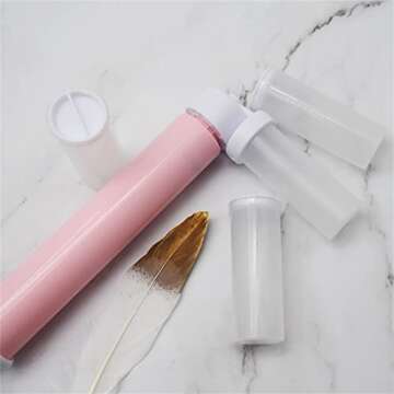 Rainmae Manual Airbrush for Decorating Cakes, DIY Baking Tools with 4pcs Cake Spray Tube for Kitchen DIY Baking Cake Cupcakes Cookies and Desserts Decorating Cake Icing Coloring Tool, Kitchen Supplies