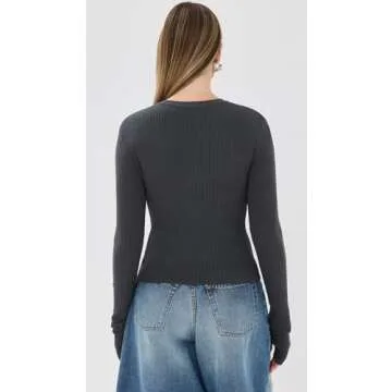 Lioness Women's Ivy League Top, Charcoal, Grey, S