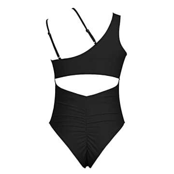ESONLAR Cutout One Piece Swimsuit for Women Light Cheeky Design