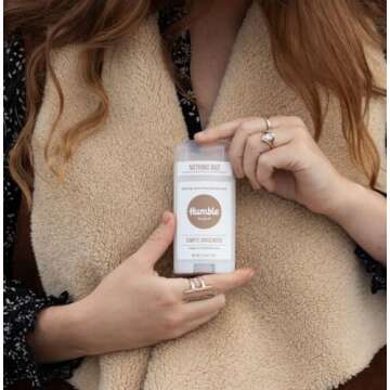 HUMBLE BRANDS Aluminum-Free Deodorant, Vegan and Cruelty- free, Formulated for Sensitive Skin, Simpl...