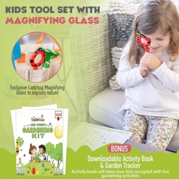 Kids Gardening Set 27 Pcs - Fun Outdoor Learning Tools