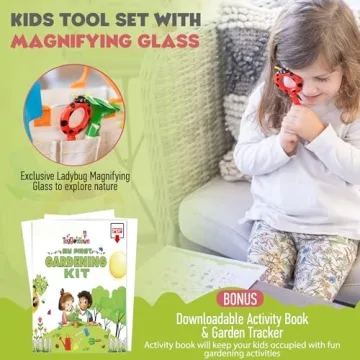 Kids Gardening Set 27 Pcs - Fun Outdoor Learning Tools