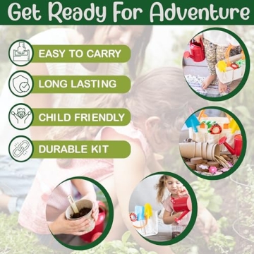 Kids Gardening Set 27 Pcs - Fun Outdoor Learning Tools
