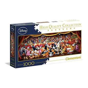 Clementoni Disney Orchestra Puzzle - 1000-Piece Jigsaw for All Ages