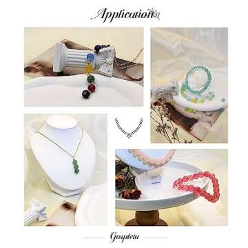 1200PCS Colorful Glass Beads for Jewelry Making Kit