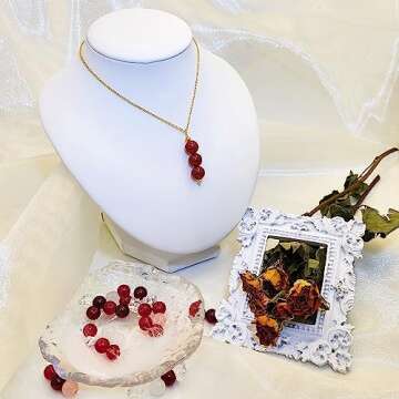 1200PCS Colorful Glass Beads for Jewelry Making Kit