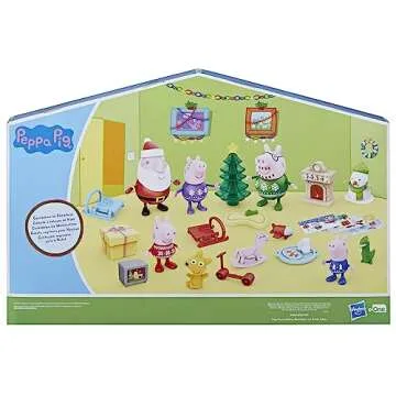 Peppa Pig Advent Calendar with Surprise Toys for Kids