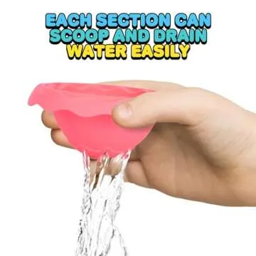 ArtCreativity Stacking Egg Toys for Kids Bath Fun