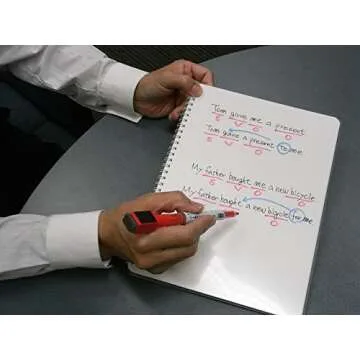 Nu Board Eco-Friendly Dry Erase Notebook - A4 Size
