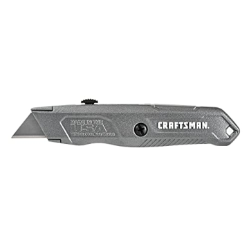 Craftsman Heavy-Duty Retractable Utility Knife with 3 Blades