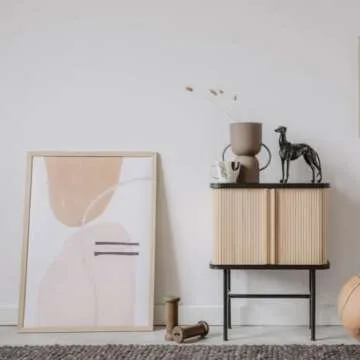 TKYGU Light Oak Picture Frame11x14 mat to 8x10 set of 3, Modern Style Wood Composite frames 11x14 Poster Frame, 11 by 14 Frame Tempered Glass Photo Frames for Wall Art Prints for Home Decor