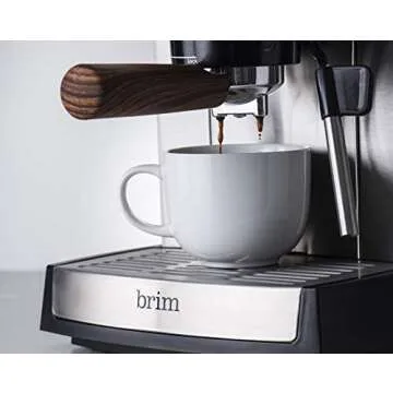 Brim 15 Bar Espresso Maker for Home Coffee Lovers