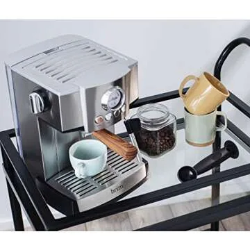 Brim 15 Bar Espresso Maker for Home Coffee Lovers