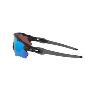 Oakley Men's Radar EV Path Rectangular Sunglasses - Matte Black/Prizm Deep Water Polarized