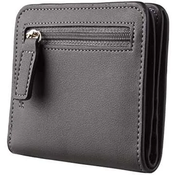 Toughergun Wallet Women Rfid Blocking Small Compact Bifold Luxury Leather Pocket Wallet Ladies Mini Purse with ID Window