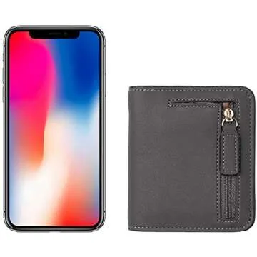 Toughergun Wallet Women Rfid Blocking Small Compact Bifold Luxury Leather Pocket Wallet Ladies Mini Purse with ID Window