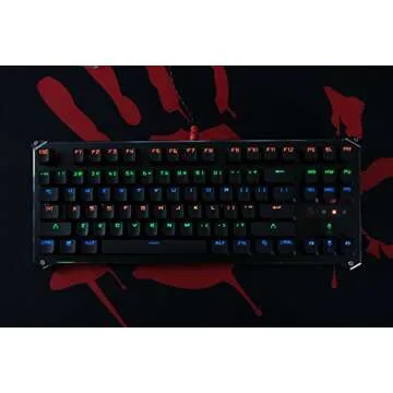 B830 Optical Gaming Keyboard - 0.2ms Response & Customizable LED Backlight