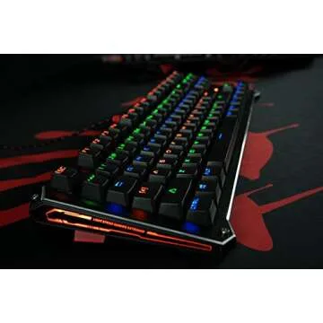 B830 Optical Gaming Keyboard - 0.2ms Response & Customizable LED Backlight