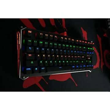 B830 Optical Gaming Keyboard - 0.2ms Response & Customizable LED Backlight