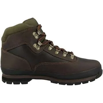 Timberland Men's Euro Hiker Boot in Brown - Size 10.5 M