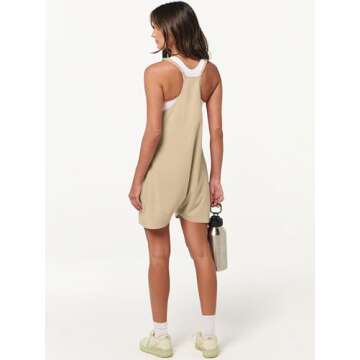 ANRABESS Women’s Summer Casual Spaghetti Strap Romper