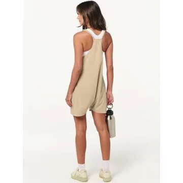 ANRABESS Women’s Summer Casual Spaghetti Strap Romper