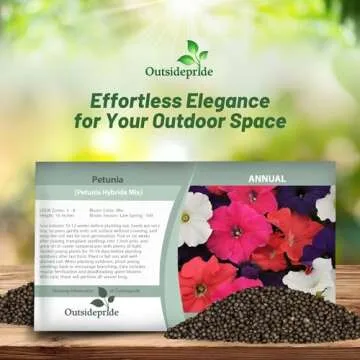 Outsidepride Hybrida Mix Petunia Seeds - Vibrant Blooms