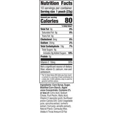 Betty Crocker Bluey Fruit Flavored Snacks, Treat Pouches, Gluten Free, 10 ct