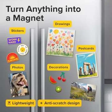 8x10" Adhesive Magnetic Craft Sheets - DIY Creativity Unleashed