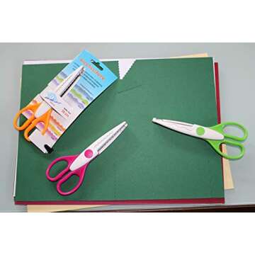 EFCO Deckle Creative Scissor, Blue, 16 cm