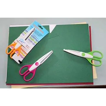 EFCO Deckle Creative Scissor, Blue, 16 cm