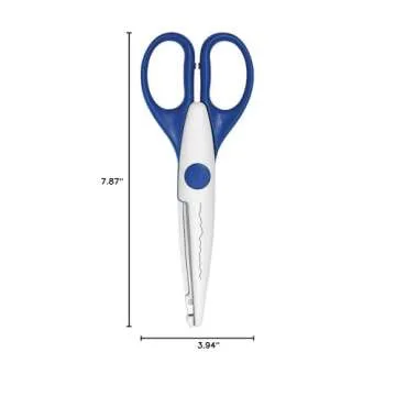 EFCO Deckle Creative Scissor, Blue, 16 cm
